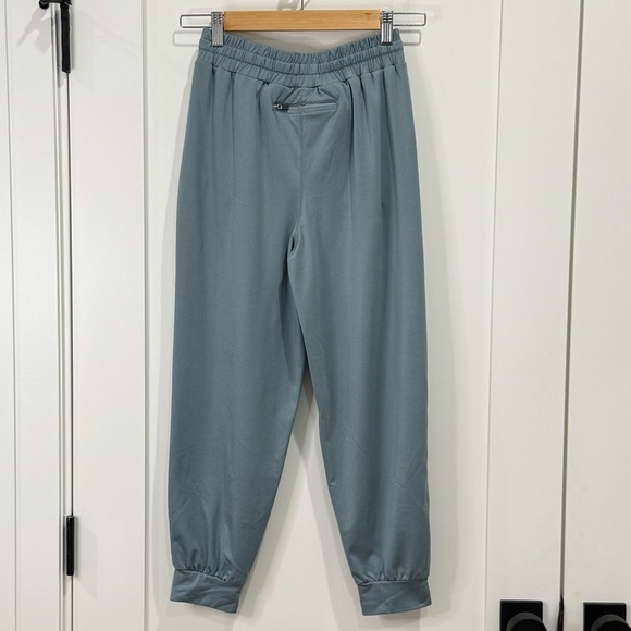 Feat Roam Joggers Sweatpants Drawstring Waist Aqua Blue Size XS Athleisure - Picture 3 of 12